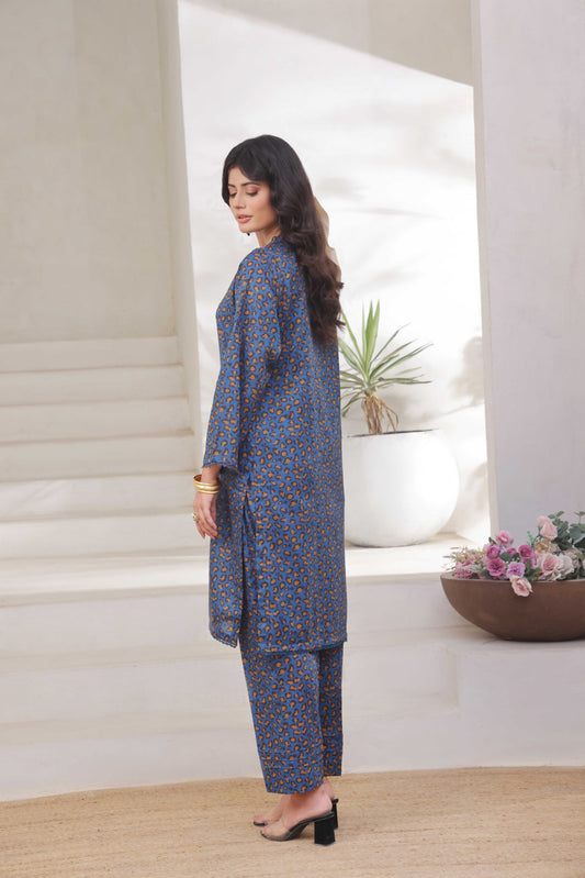 CO-ORDS | 2Pc Luxury Digital Printed Lawn