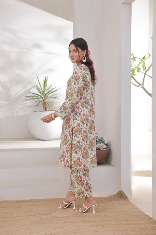 CO-ORDS | 2Pc Luxury Digital Printed Lawn (Copy)