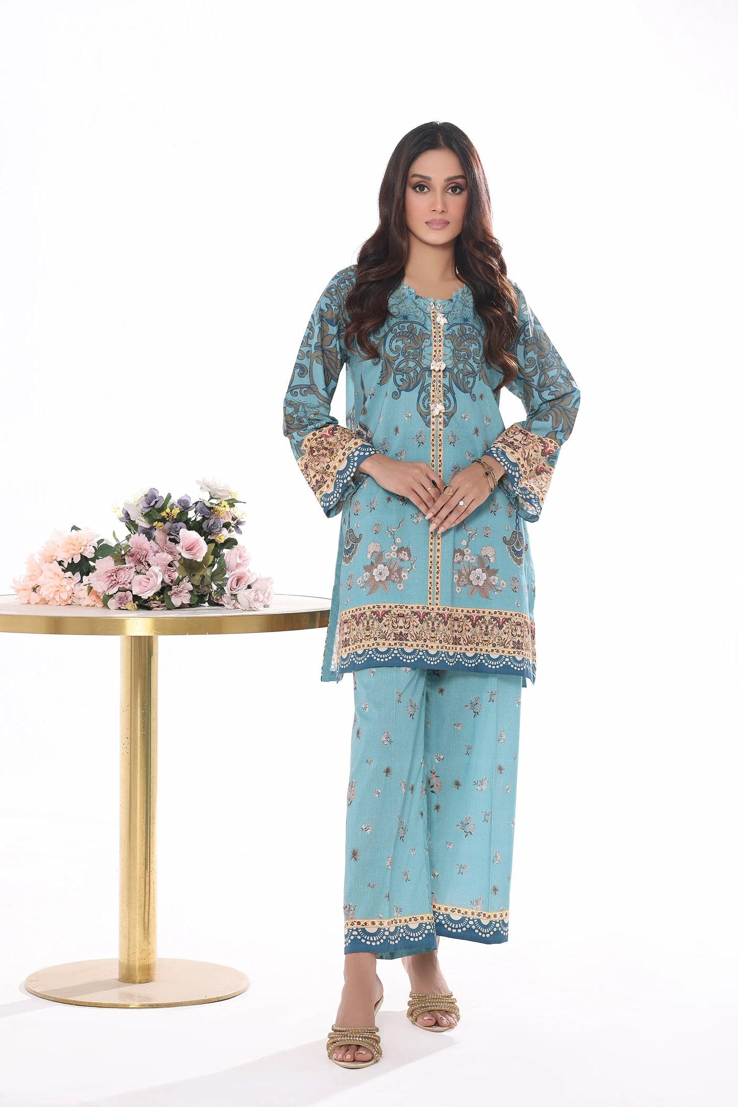 Ivory Garden Digital Print Co-ord