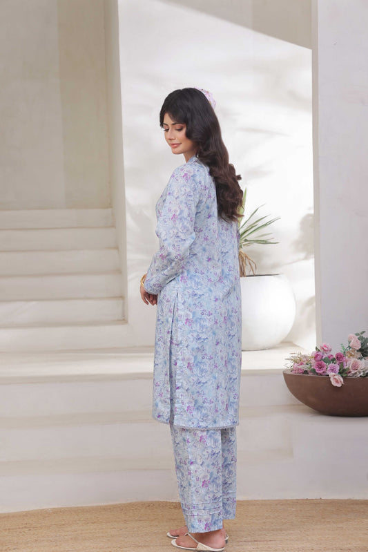 CO-ORDS | 2Pc Luxury Digital Printed Lawn