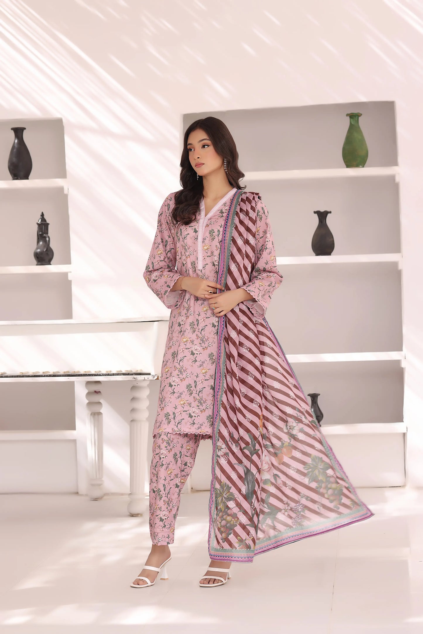 Forest Majesty | 3Pc Luxury Digital Printed Lawn