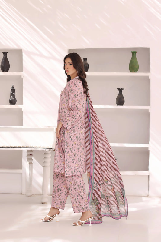 Forest Majesty | 3Pc Luxury Digital Printed Lawn