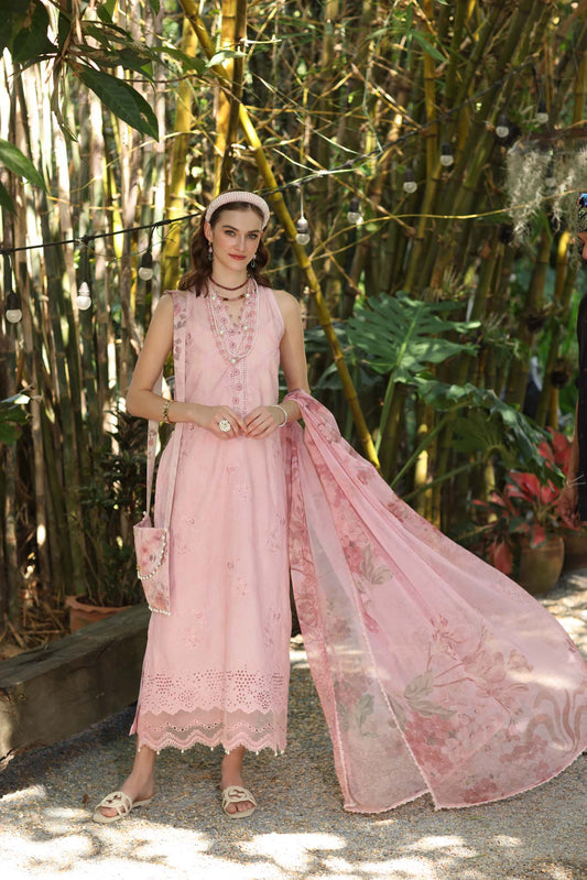 Noor Eid Luxe Printedkari Lawn – D5-A