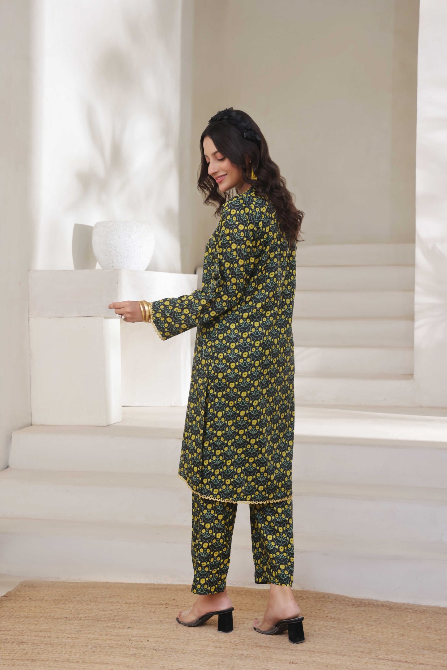 CO-ORDS | 2Pc Luxury Digital Printed Lawn