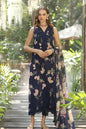 Noor Eid Luxe Printedkari Lawn – D8-B