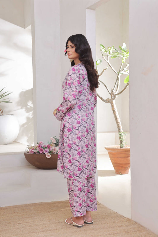 CO-ORDS | 2Pc Luxury Digital Printed Lawn